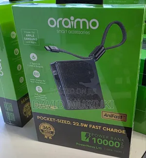Oraimo Powerbank 10000mah Powernova L11 (Opb 7103c) 22.5watts