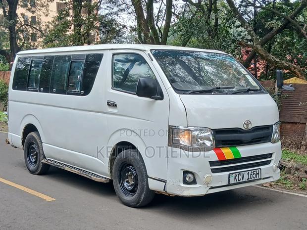 Toyota HiAce 2013 White - thumbnail 3