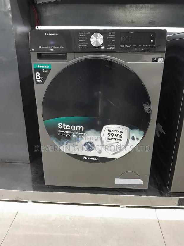 Hisense Washing Machine Front Load Wash and Dry 8/5