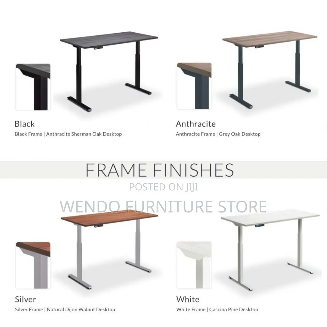 Office Desk; 1.2 Meters Advanced Monitized Adjustable Desk
