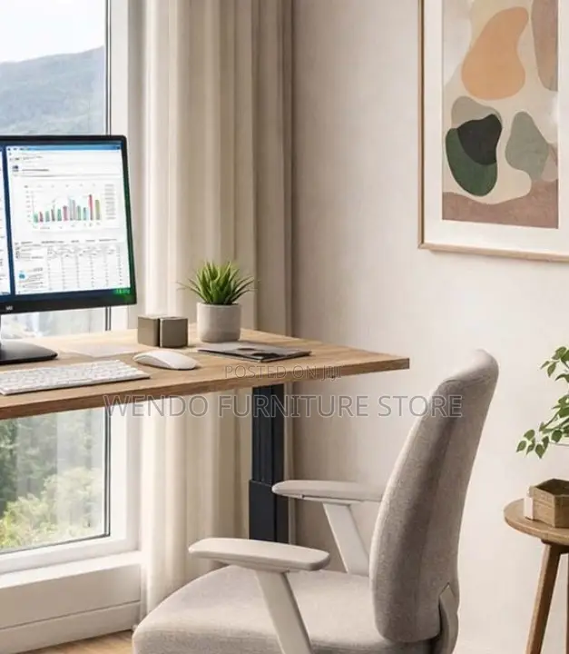 Office Desk; 1.2 Meters Advanced Monitized Adjustable Desk