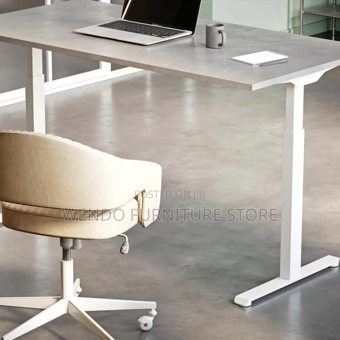 Office Desk; 1.2 Meters Advanced Monitized Adjustable Desk