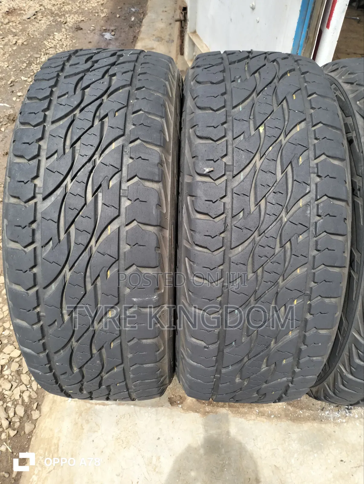 265/60r18 Slightly Used Bridgestone Tyres
