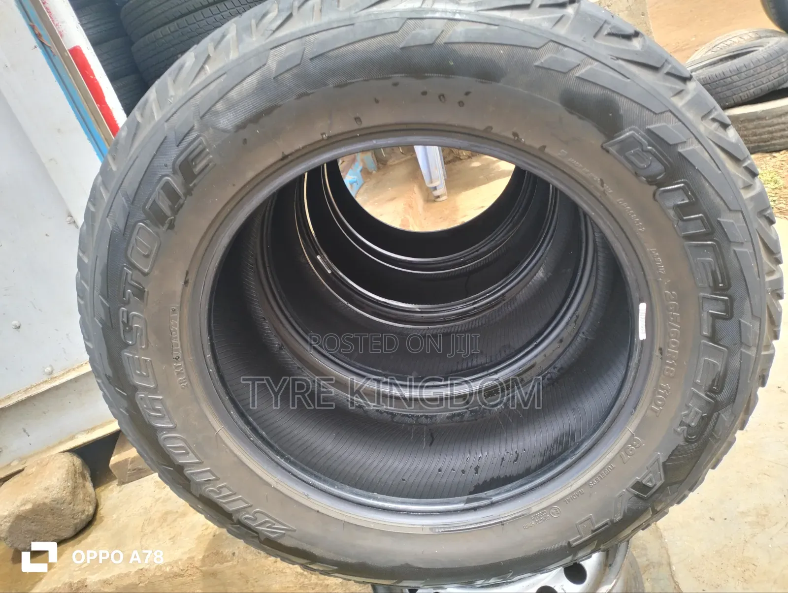 265/60r18 Slightly Used Bridgestone Tyres