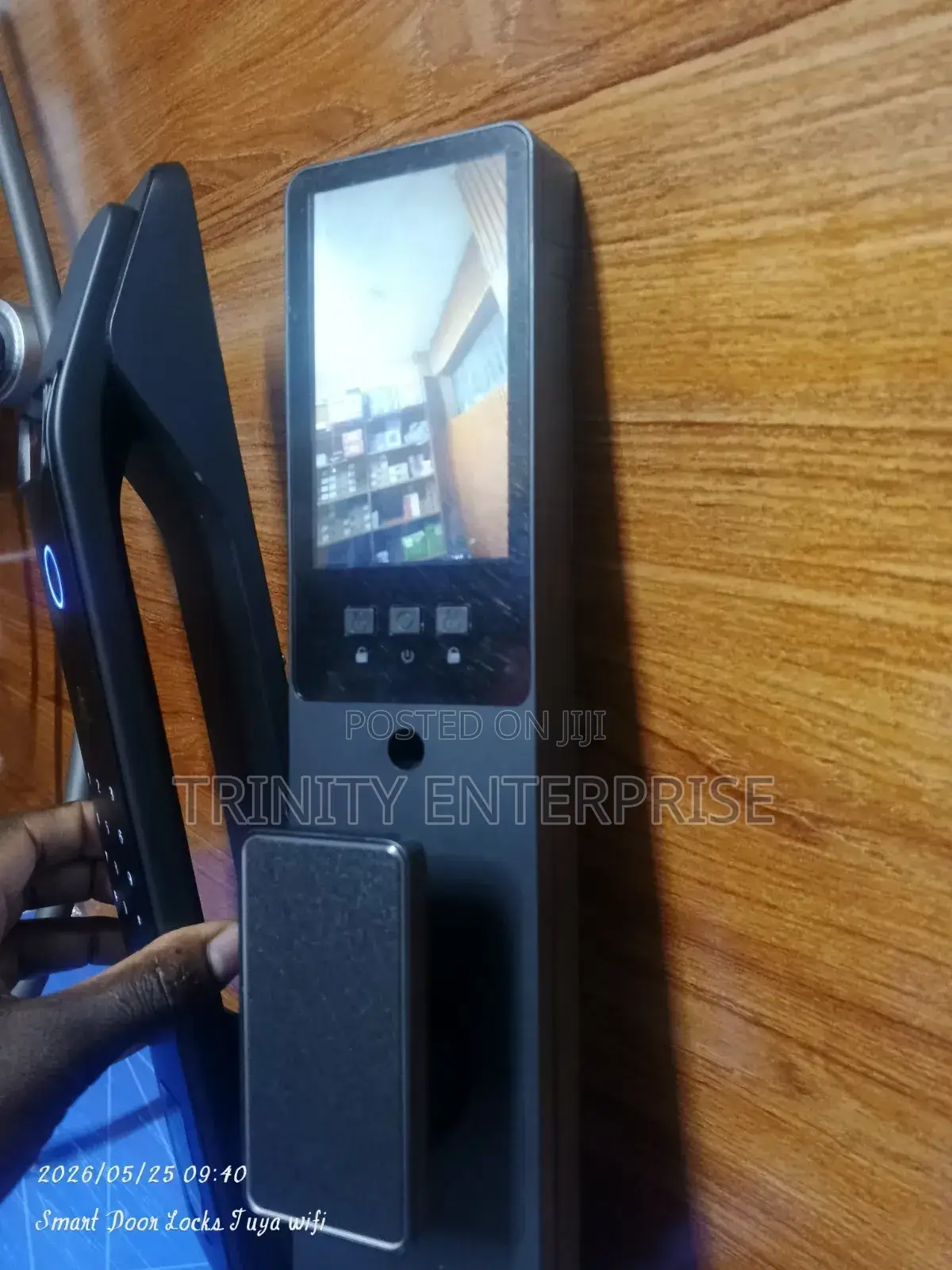 Smart Lock 3d Face Recognition Smart Door Lock With Camera Fingerprint