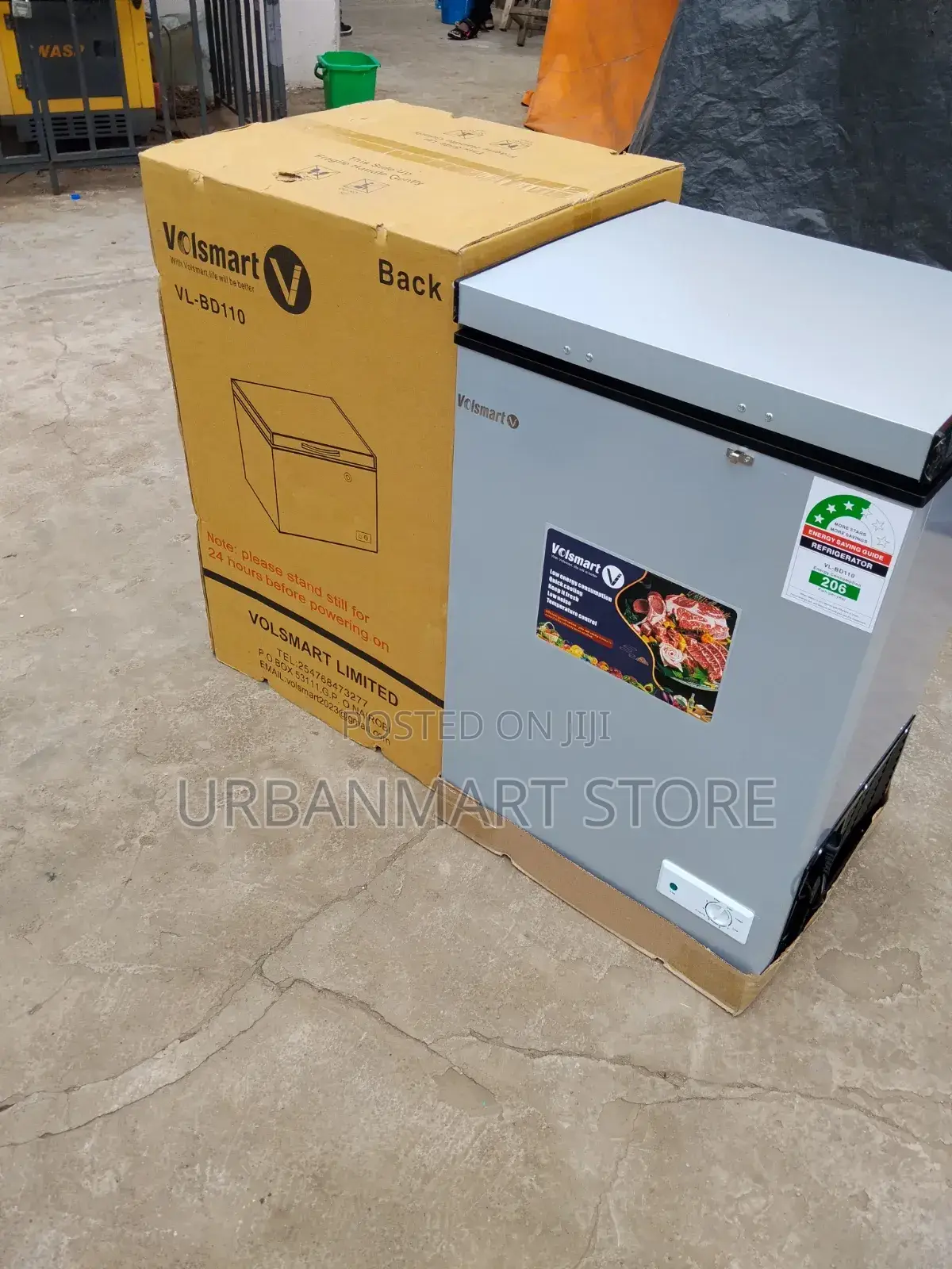 Volsmart Low Electricity 110l Deep Freezer