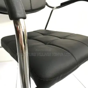 Quality Pu Leather Cushioned Cataline Guest Seat