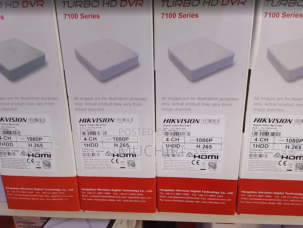 4 Channel DVR Machine Hikvision 4 Channel DVR Machine.