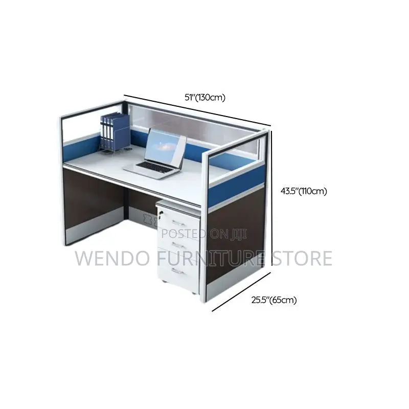 Office Workstation; One User MDF Office Cyber Workstation