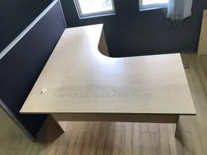 Modern Customized 3-drawer Curved Study Desk.