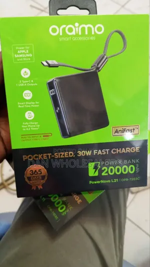 Oraimo 20000mah Fast Bank