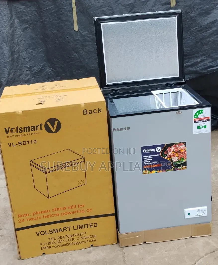 Volsmart 110l Energy Saving Chest Freezer