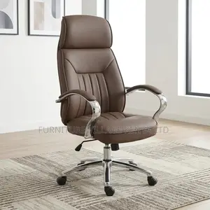 Upholstered Armrests Modern Office Boss Chair