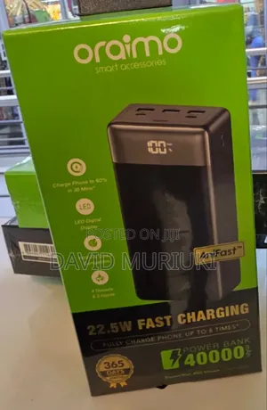 Oraimo Powerbank 40000mah Powerbox 400 Vision .