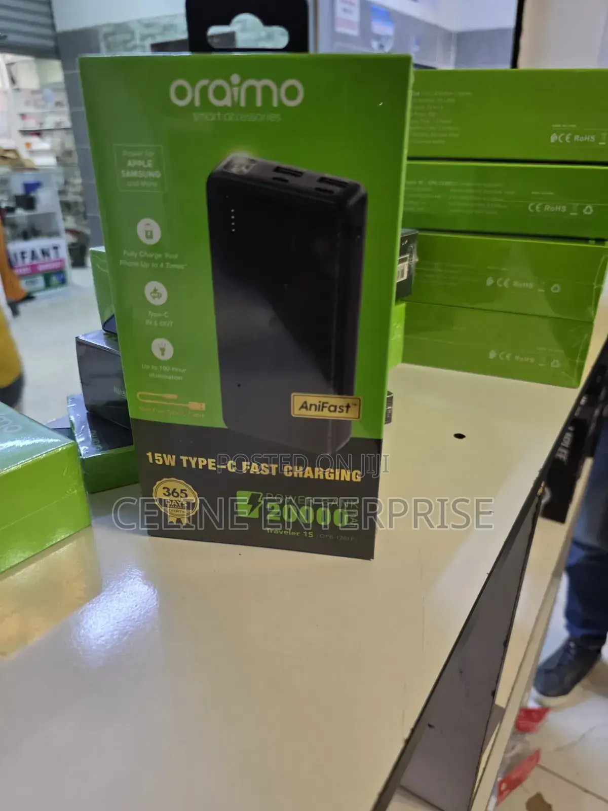 Oraimo Powerbank 20000mah 15watts