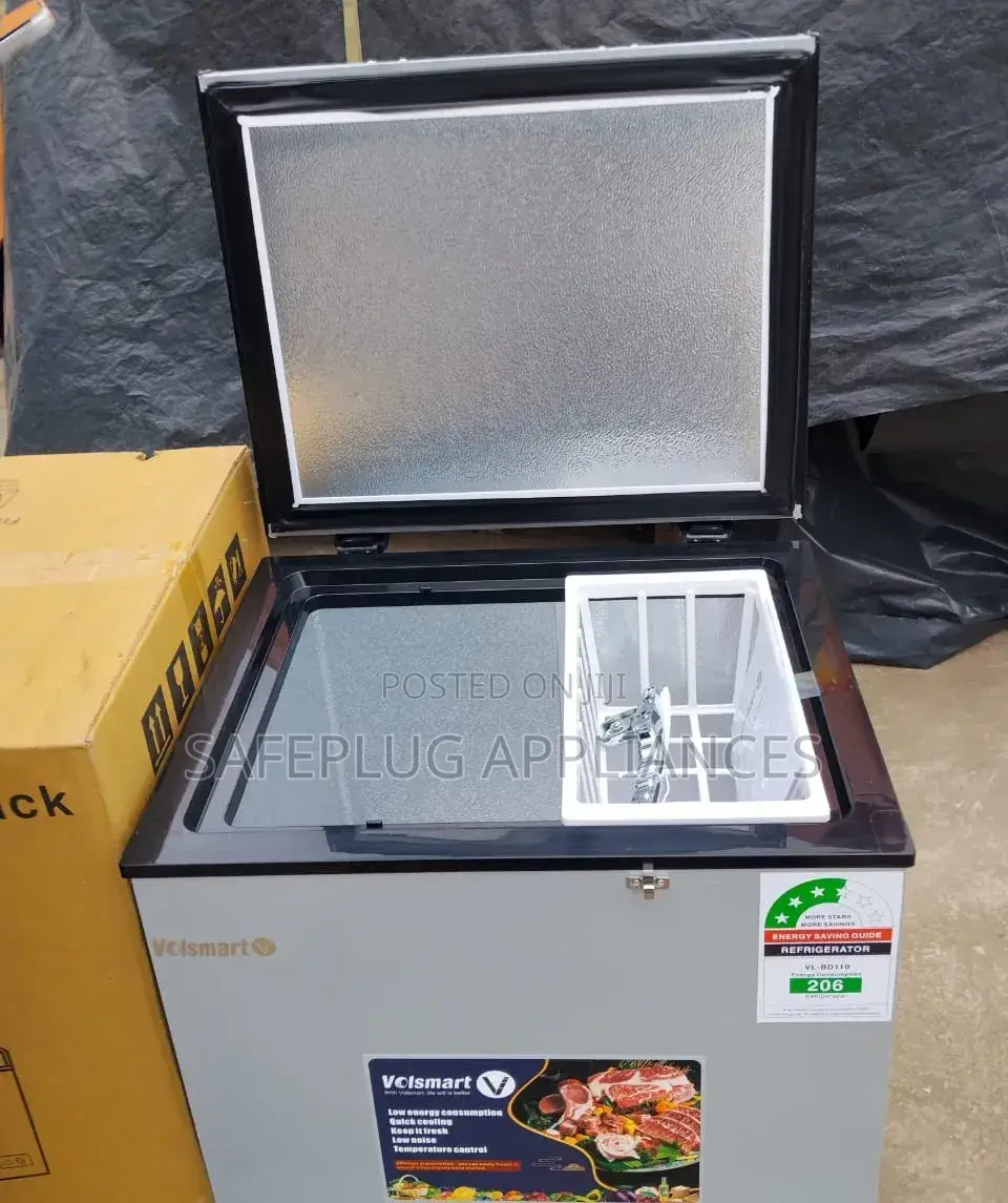 Volsmart 110l Compact Deep Chest Freezer