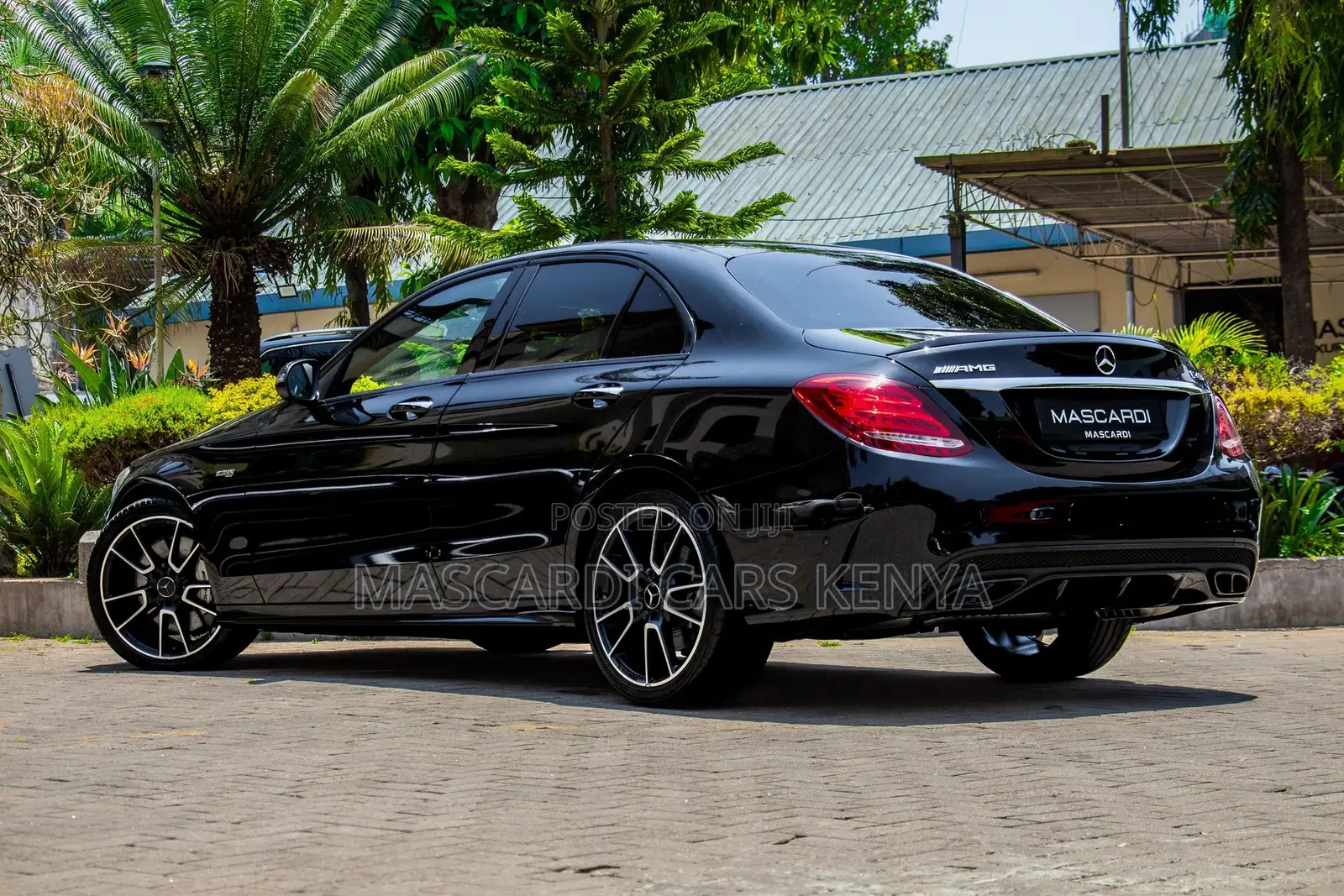 Mercedes-Benz C43 4Matic Sedan AWD (3.0L V6 9AM) 2017 Black