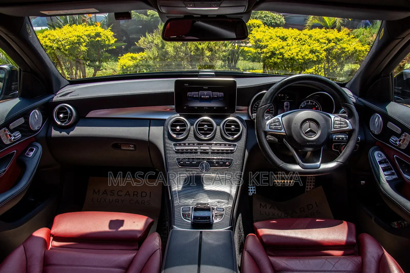 Mercedes-Benz C43 4Matic Sedan AWD (3.0L V6 9AM) 2017 Black