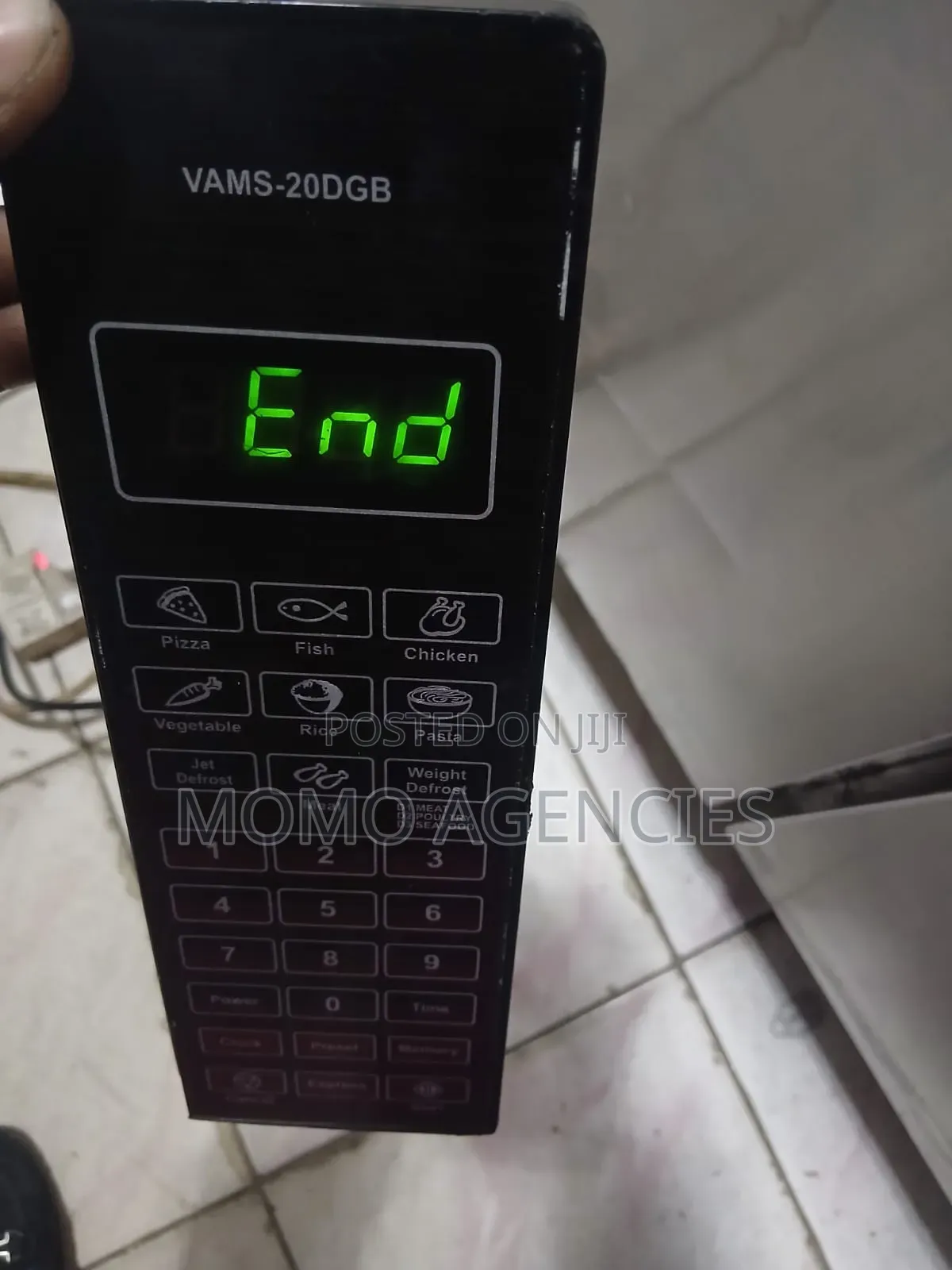 Von Microwave Touch Pad