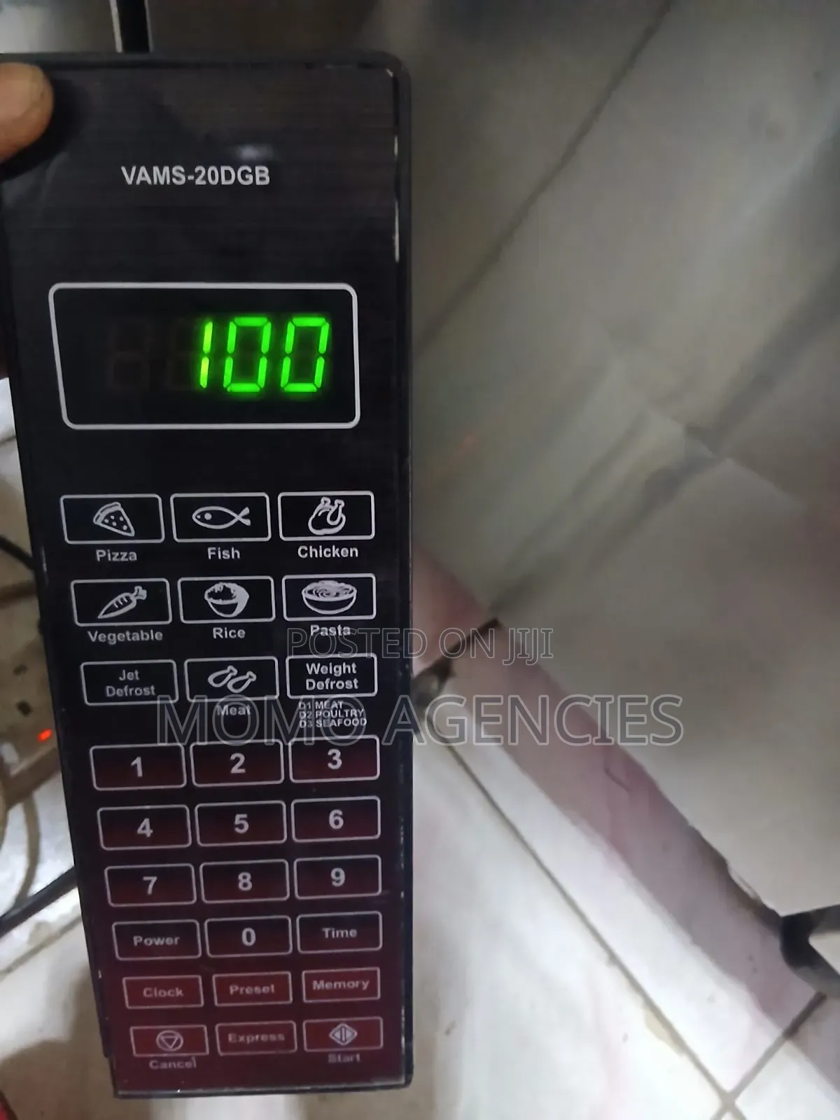 Von Microwave Touch Pad
