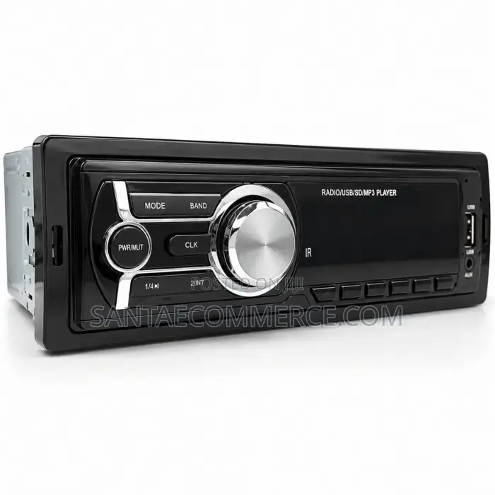 Universal Single Car Stereo Mp3 Player With Fm Radio, Usb, Sd Aux