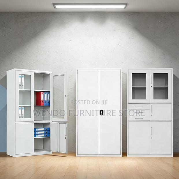 Office Cabinet; Home Office Grey Files and Document Secure Cabinet - thumbnail 7