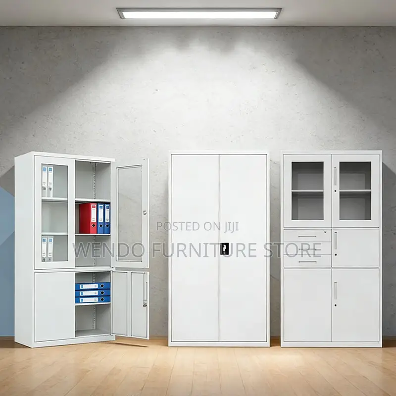 Office Cabinet; Home Office Grey Files and Document Secure Cabinet