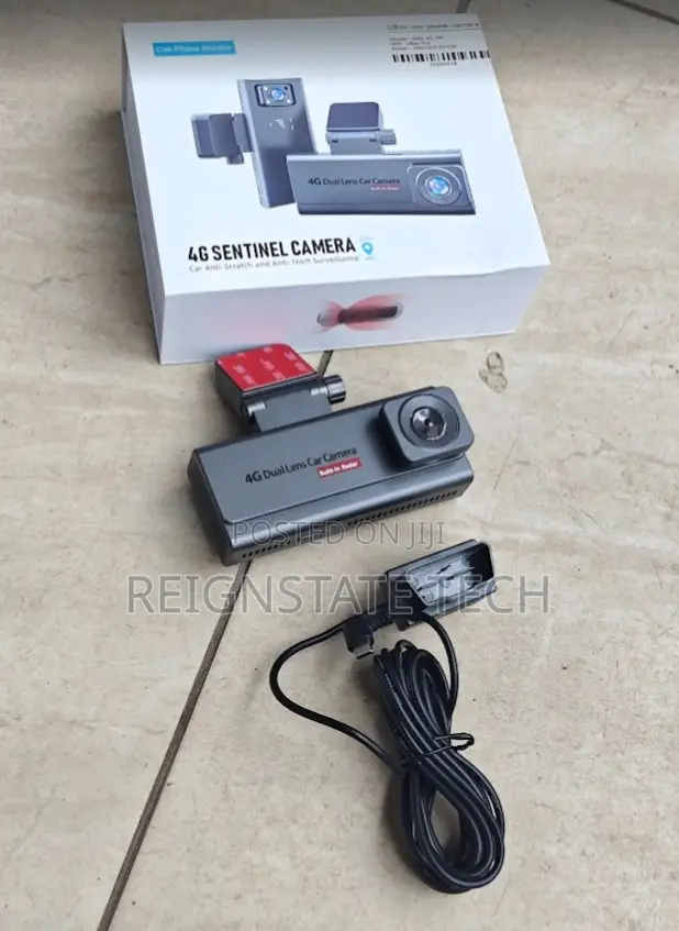 4g Dual Lens Car Camera Dashboard Dual Camera and Mem Slot