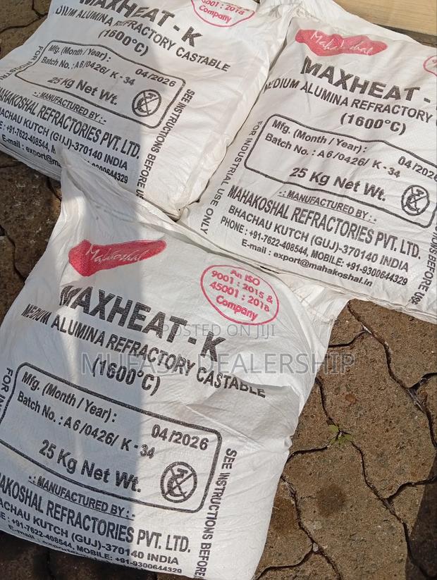 Maxheat-K Fireproof Cement