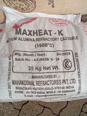 Maxheat-K Fireproof Cement