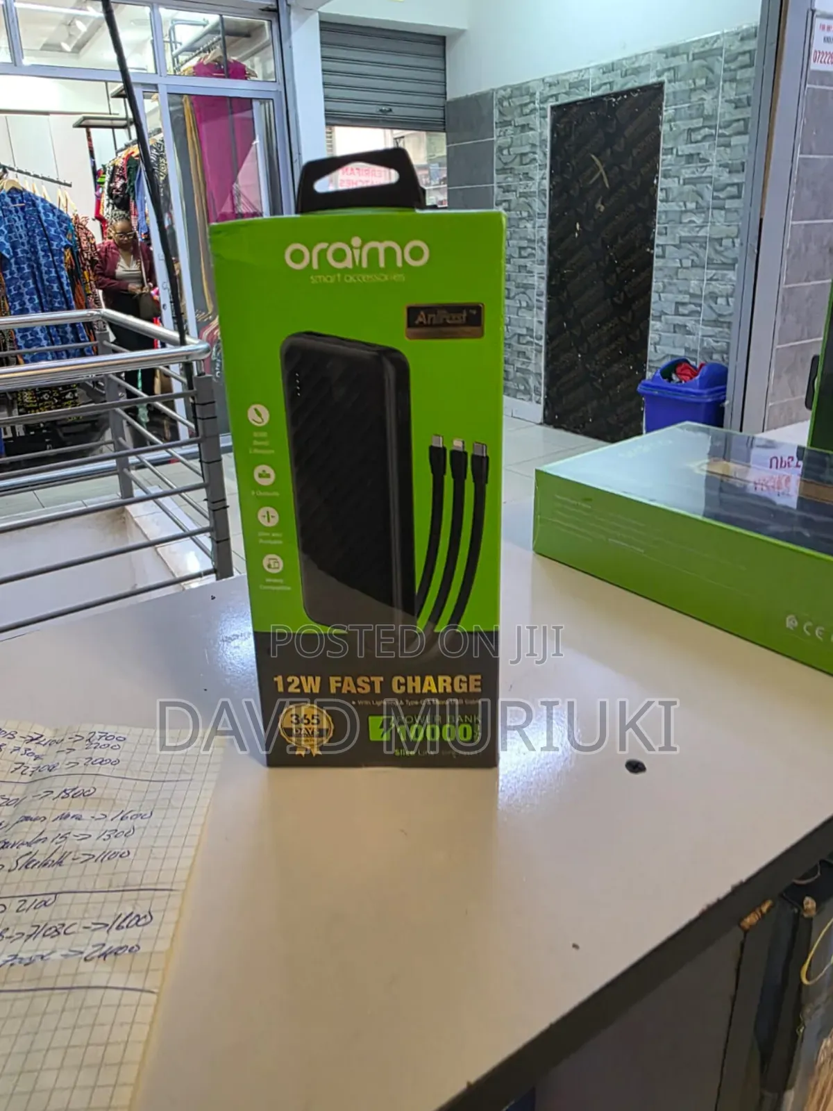 Oraimo Powerbank 10000mah Slice Link (Opb P5101)