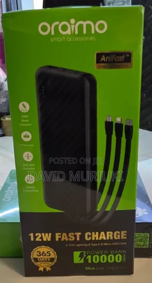 Oraimo Powerbank 10000mah Slice Link (Opb P5101)