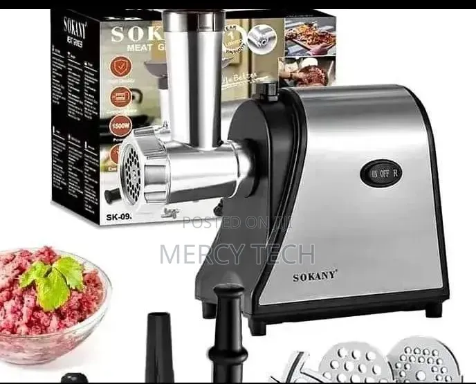 Sokany Sk-312 Electric Meat Grinder – 2500w