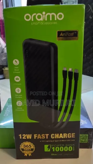 Oraimo Powerbank 10000mah Slice Link (Opb P510