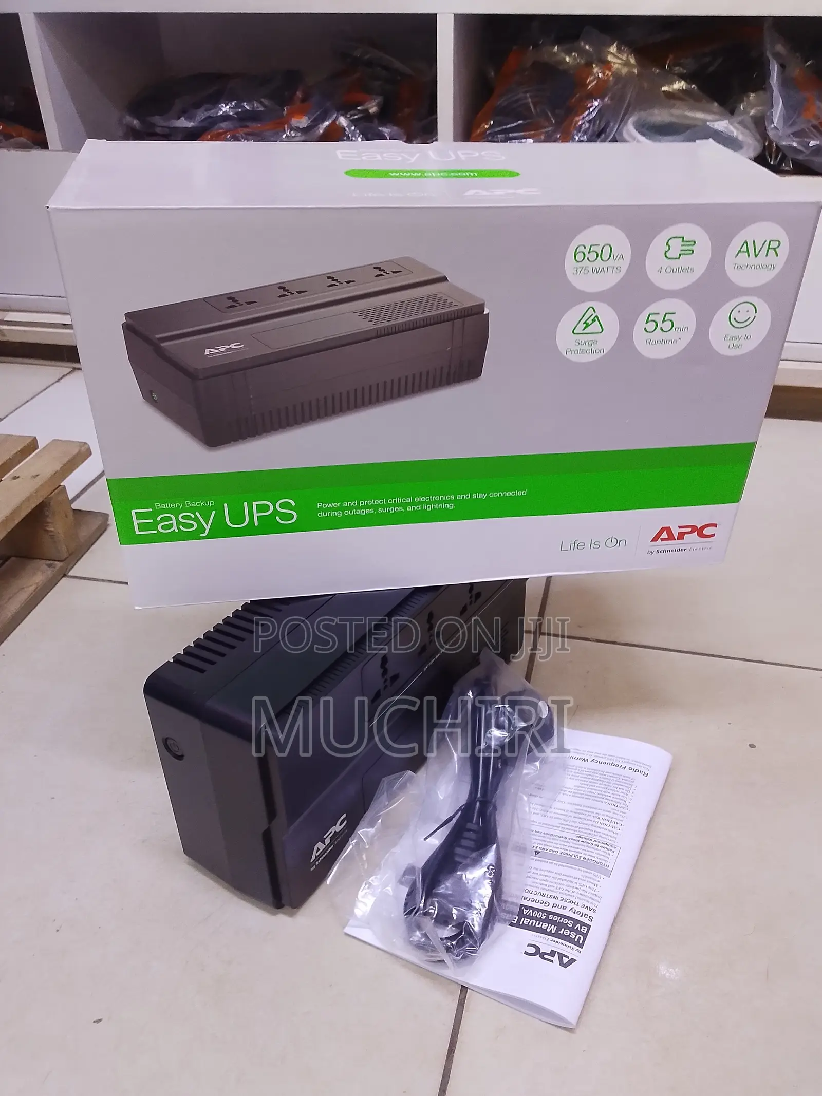 Apc 650va Surge Protection Ups