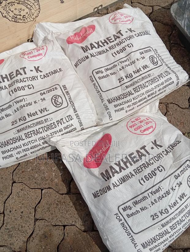 1600° Medium Refractory Cement for Fire Place - thumbnail 2