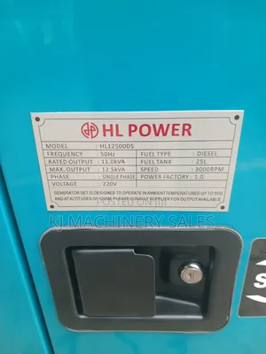 Hl Generator 12.5kva