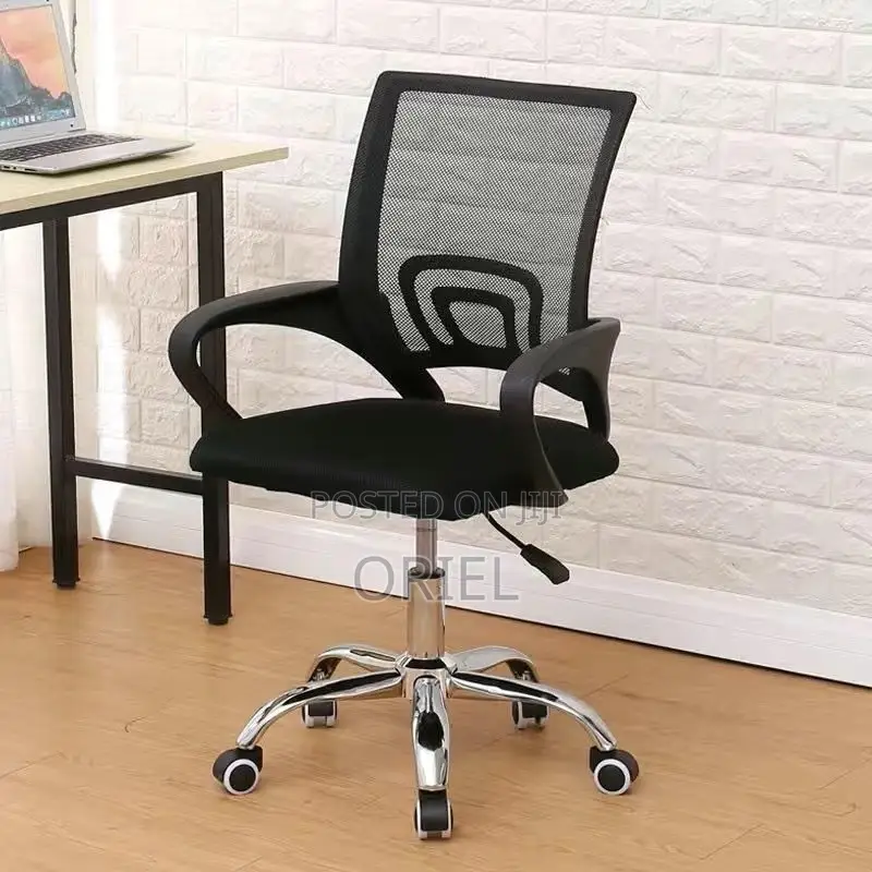 Office Chair Adjustable Swivel Mesh Mid-back Office Chair