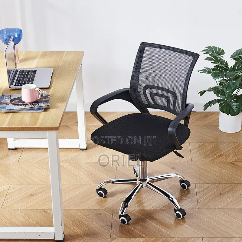 Office Chair Adjustable Swivel Mesh Mid-back Office Chair