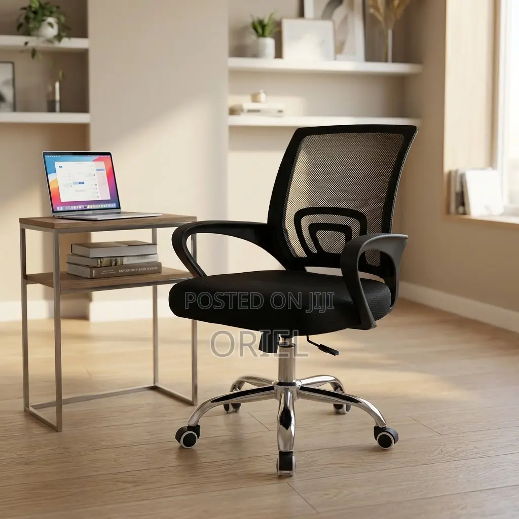 Office Chair Adjustable Swivel Mesh Mid-back Office Chair