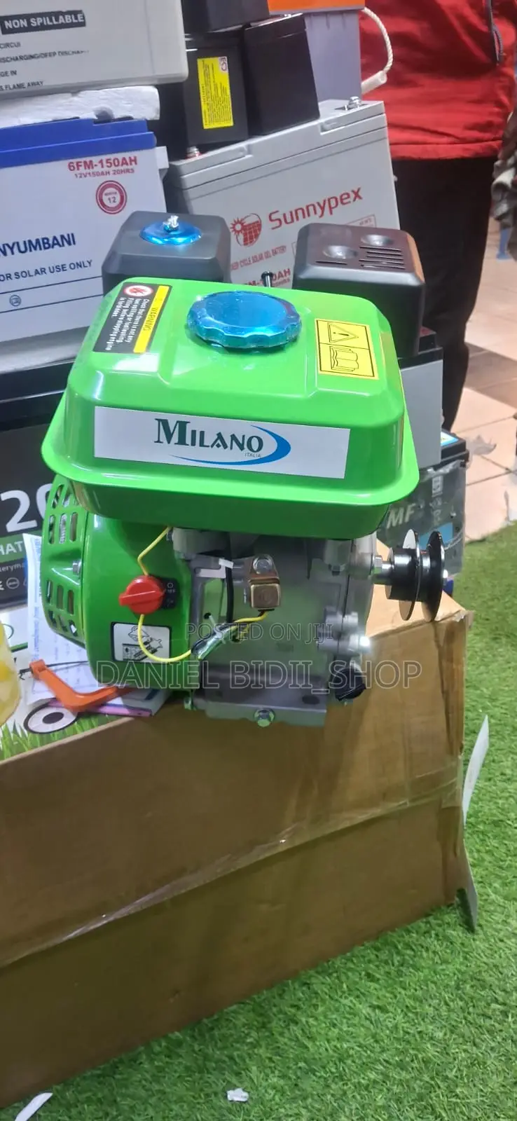 Milano 12hp Petrol Engine With Pulley