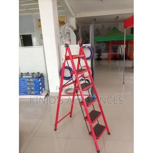 Heavy-Duty 6-Step Anti-Slip Ladder