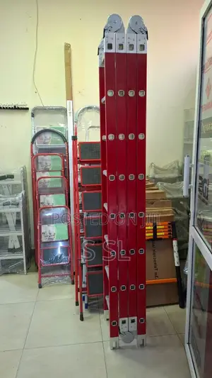 4by8/32ft/9.8meters Fibreglass Multipurpose Ladders