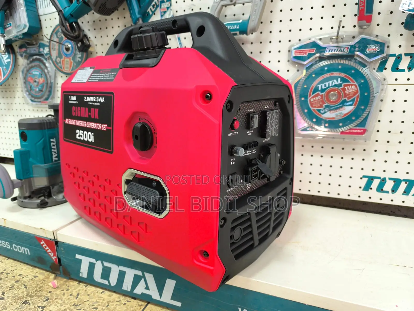 Gasoline Inverter Silent Generator Cigma-Uk With Usb Ports *2.5kva