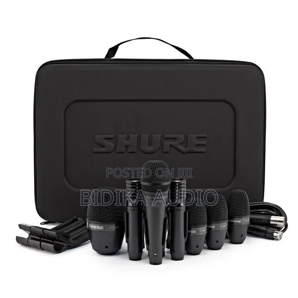 Shure Pgadrumkit7 Drum Microphone Kit, 7 Piece