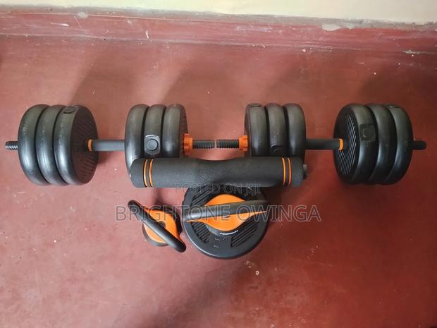 50 Kg Adjustable Dumbbell and Barbell Set - thumbnail 2