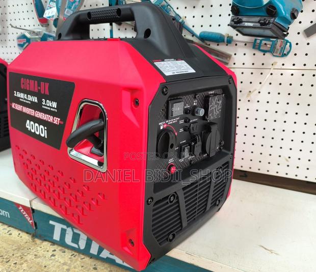 Gasoline Inverter Silent Generatorcigma-Ukmanual Start Usb Ports 4kva