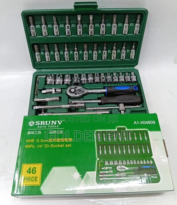 46piece Socket Wrench/Socket Wrench - main view