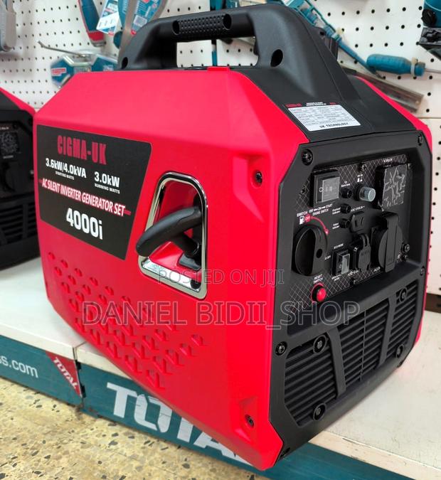Petrol Inverter Silent Generator Cigmauk-Electricstart Usb Ports 4kva