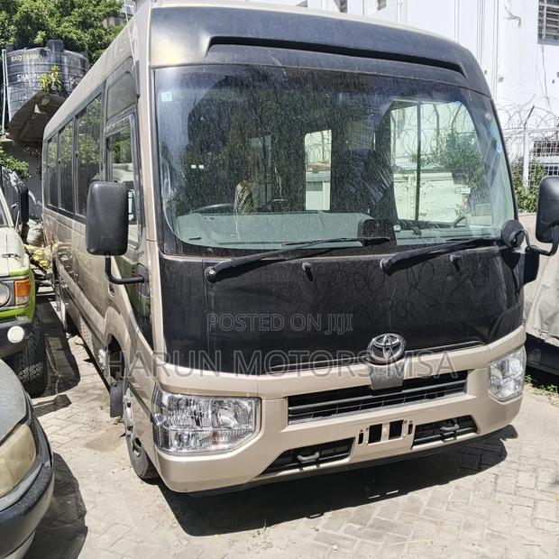 Toyota Coaster 2018 Brown